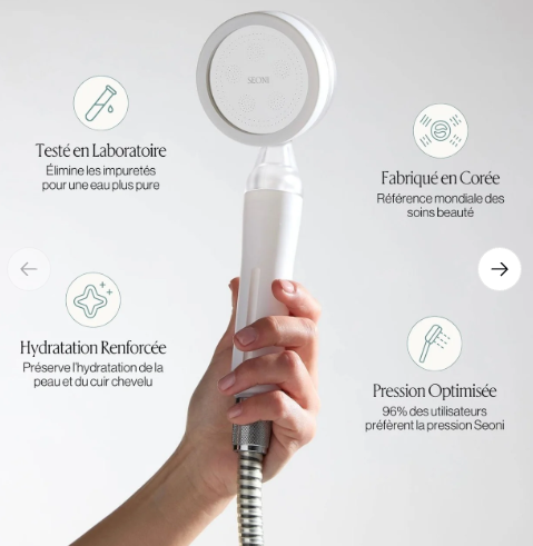 Pommeau de Douche Filtrant